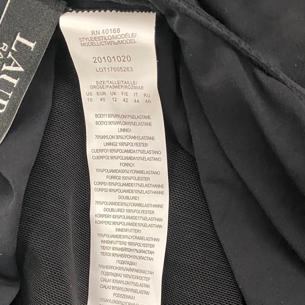 Lauren Ralph Lauren Ruffle Tankini swim top size 10 - Picture 13 of 14